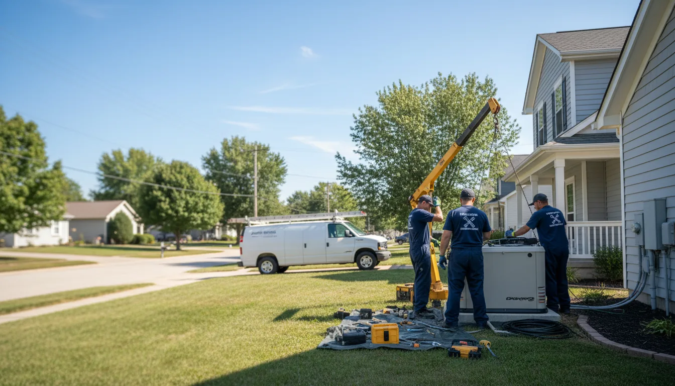 Generator Installation in Fall River, WI near me
